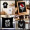 6 Inch Skull Stencils for Painting on Wood, 25 Pieces Reusable Drawing Skeleton Hand Finger Templates, Spray Paint Stencil for Wood Burning Wall Airbrushing Canvas Fabric DIY Craft(Skull)